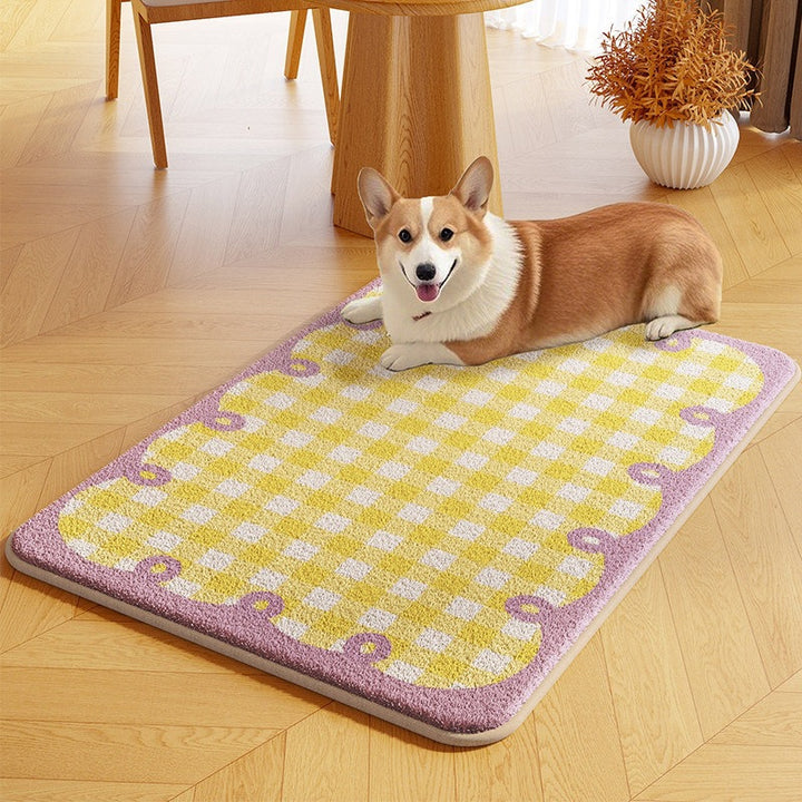 Cat-Themed Non-Slip Bath Mat for Bathroom