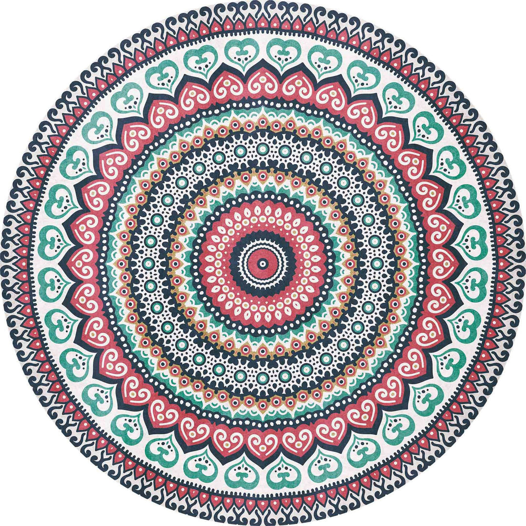 Intricate Mandala Design Area Mat Stornfield