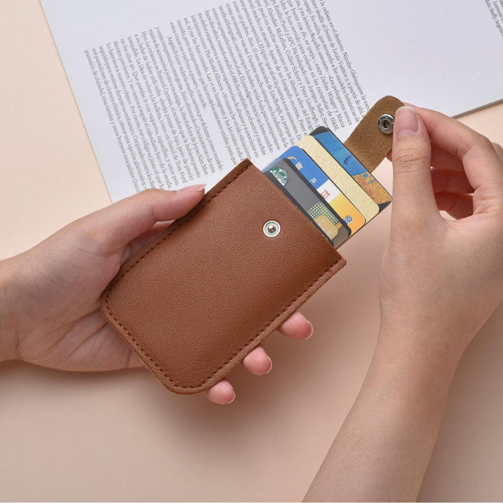 Slim Leather Card Holder Stornfield