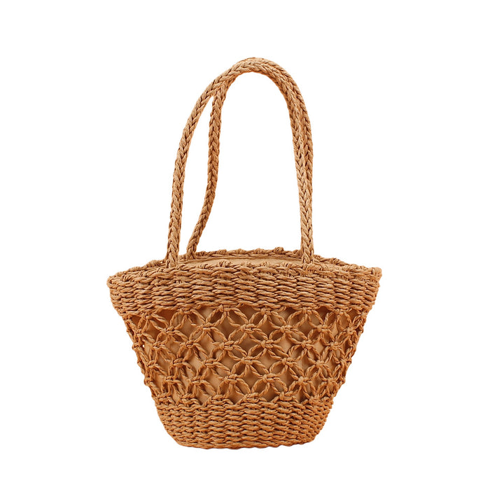 Handwoven basket bag with rustic design Stornfield