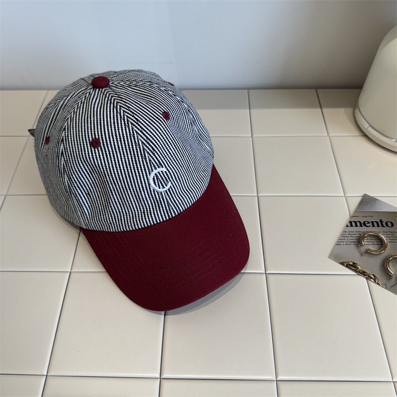 Men's Classic Striped Baseball Cap Stornfield