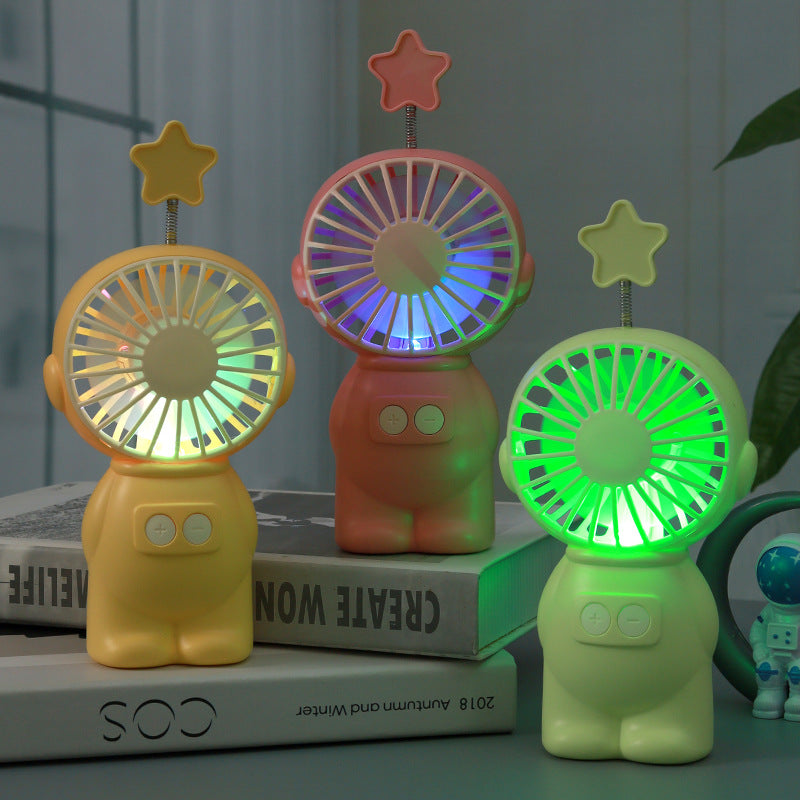 Ladies portable mini fan in cute figure design Stornfield