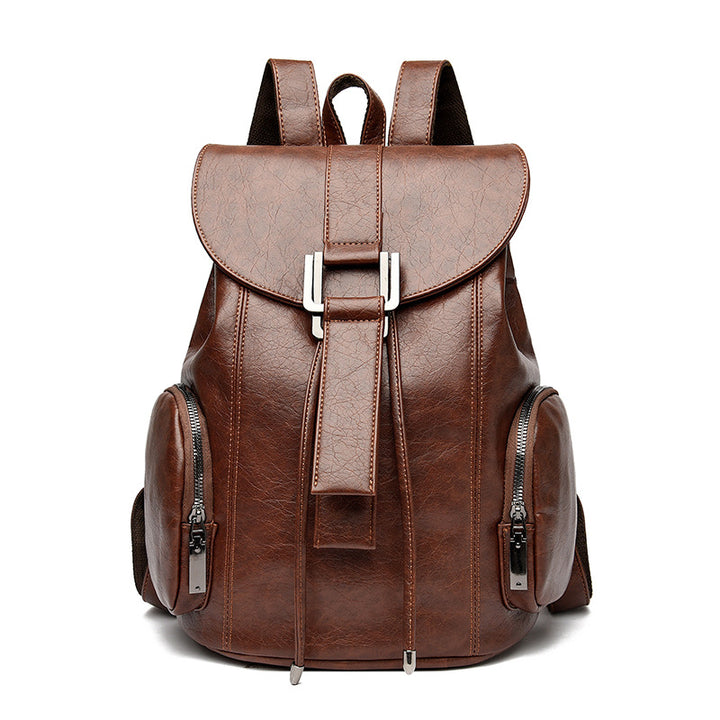 Retro Chic Vegan Leather Backpack Stornfield