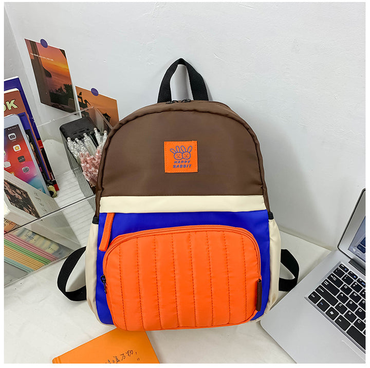 Color-Block Casual Backpack Stornfield