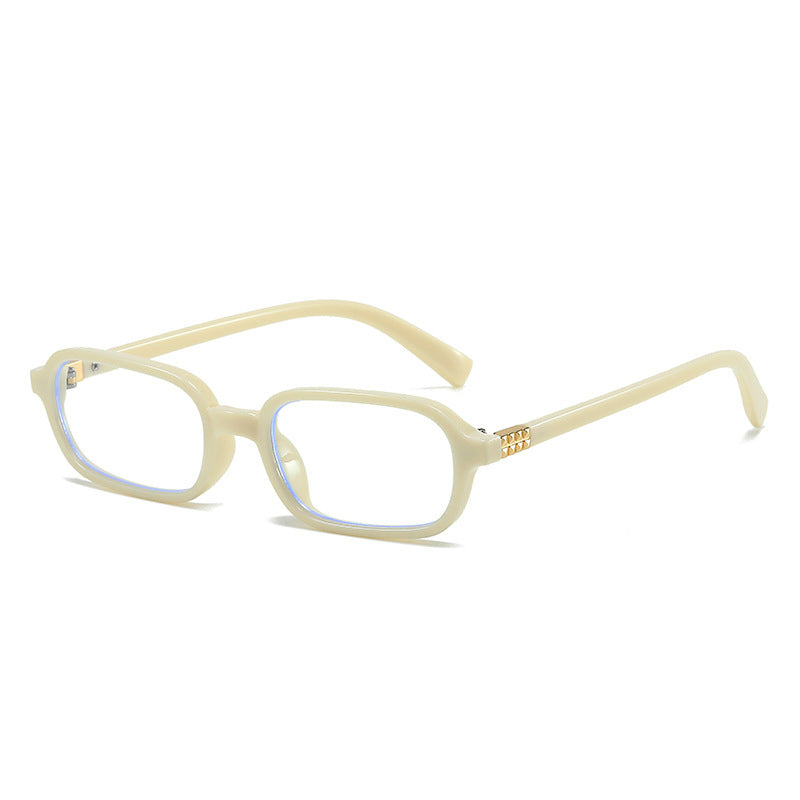 Chic Flat Lens Sunglasses with Decorative Metal Details Stornfield