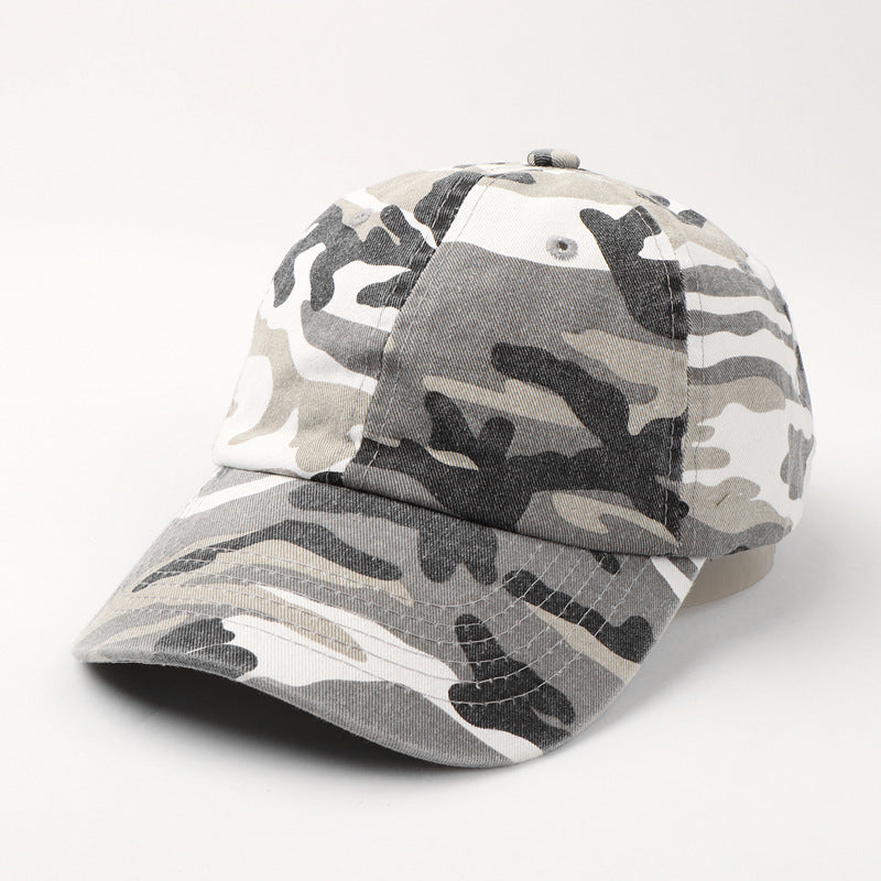 Unisex Camo Print Adjustable Baseball Cap Stornfield