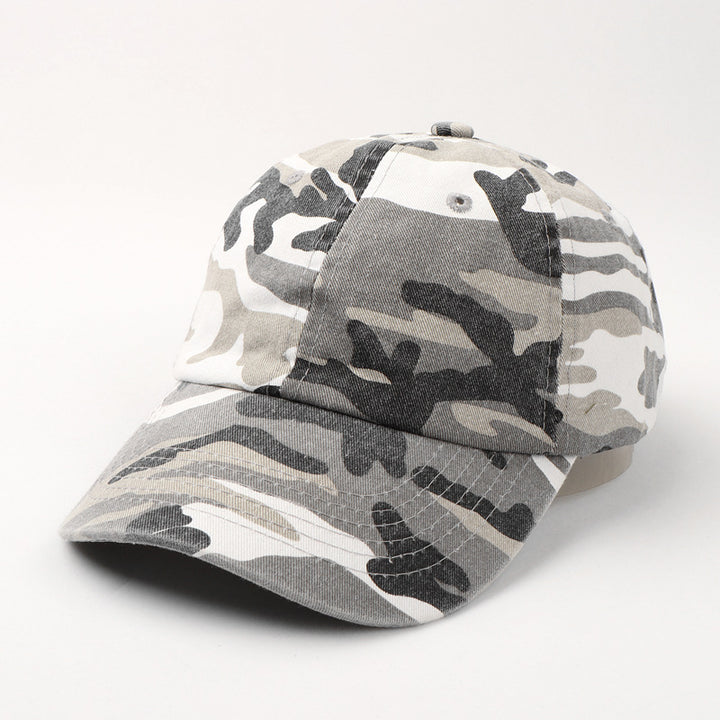 Unisex Camo Print Adjustable Baseball Cap Stornfield