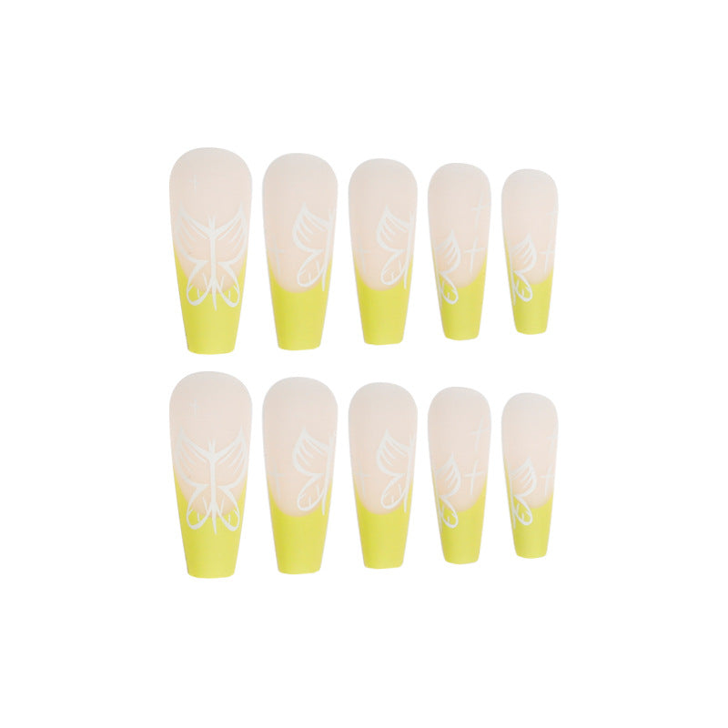 Artificial nail art in floral design Stornfield