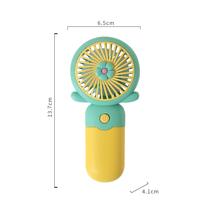 Ladies portable hand fan with creative flower design Stornfield