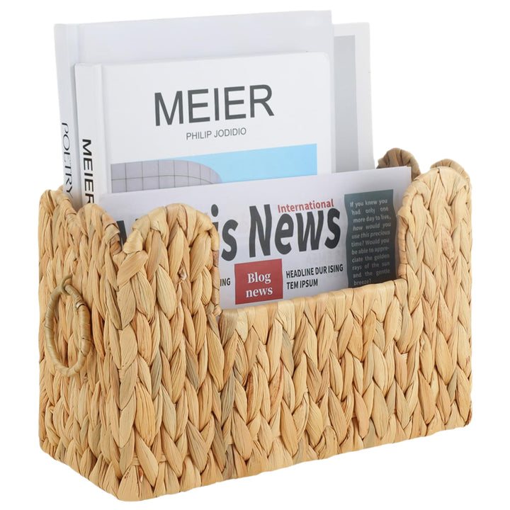 Handwoven Storage Basket with Built-in Handle Stornfield