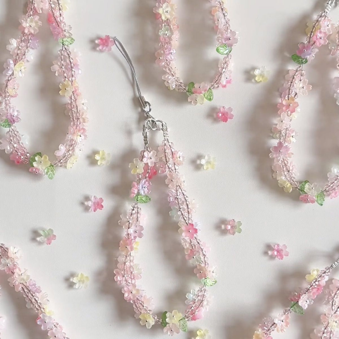 Floral Beaded Charm Eyewear Lanyard Stornfield