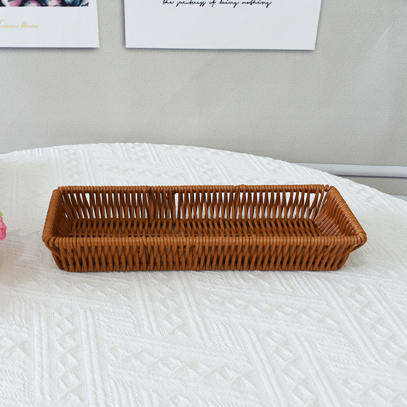 Rectangular Handwoven Storage Tray Stornfield