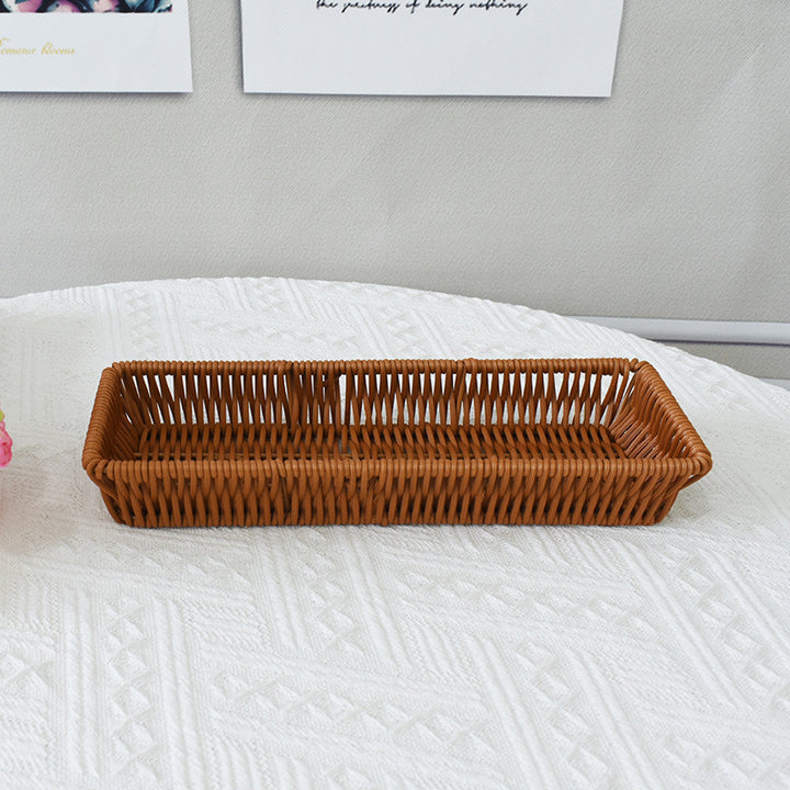 Rectangular Handwoven Storage Tray Stornfield