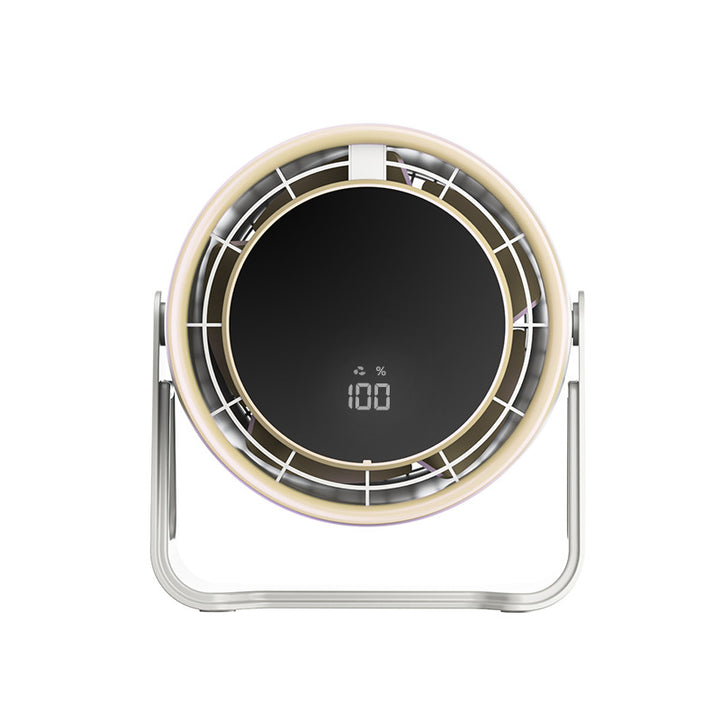 Women's portable table fan with LED light Stornfield
