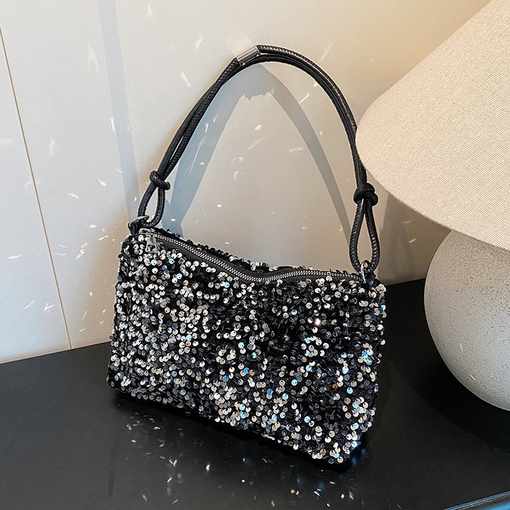 Glamorous Sequin Embellished Shoulder Bag Stornfield
