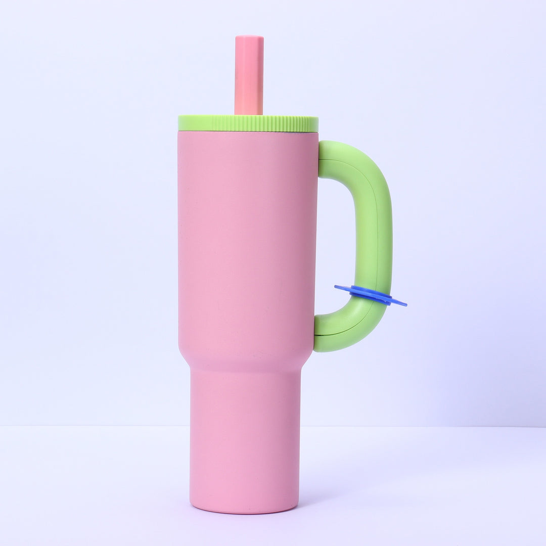 Unisex Practical Drinking Cup with Integrated Straw Stornfield