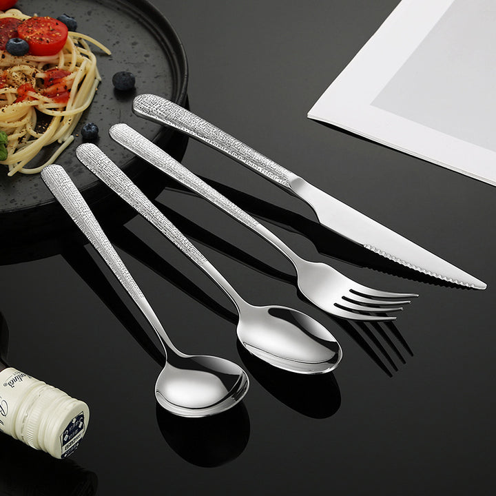 High-quality and functional table knife with non-slip handle Stornfield