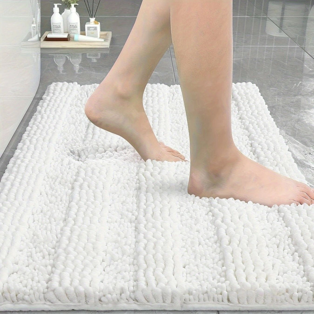 Textured Microfiber Kitchen Mat Set Stornfield