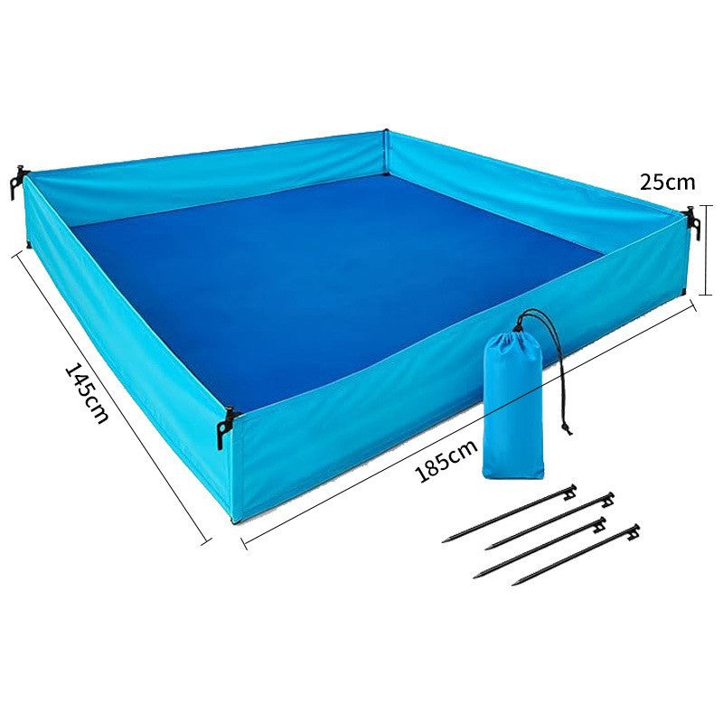 Versatile Sand-Free Beach Mat with Anchor System Stornfield