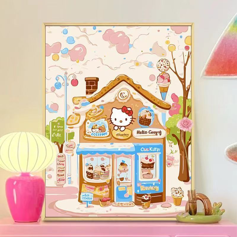 Cute Bakery-Themed Wall Art Print Stornfield