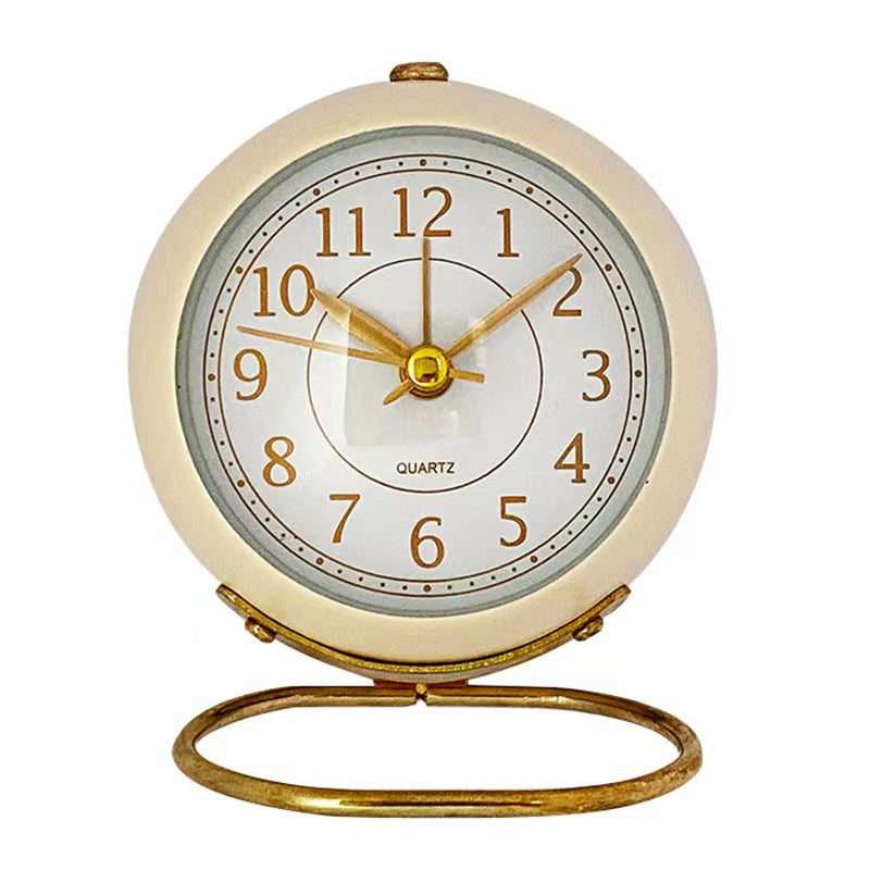 Vintage Desk Clock in Elegant Retro Design Stornfield