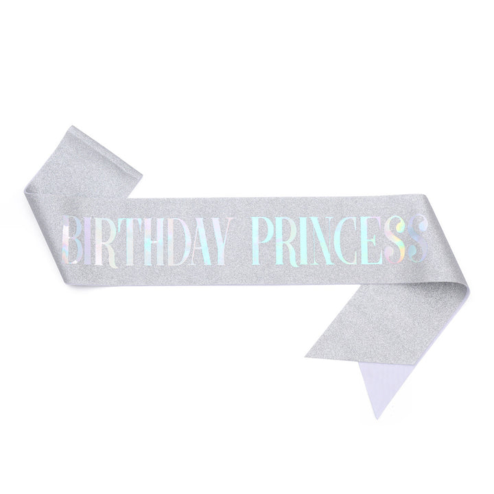 Women's Birthday Sash with Glitter Design Stornfield