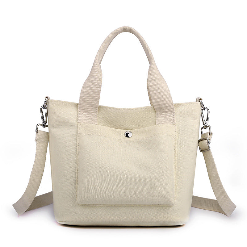 Compact Multi-Functional Canvas Handbag Stornfield