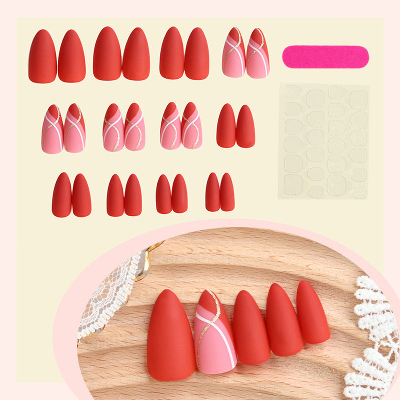 Premium Artificial Nails with Exquisite Design Stornfield