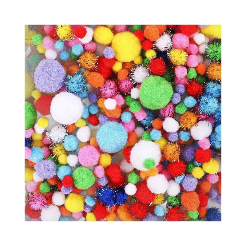Unisex colorful craft pompons Stornfield