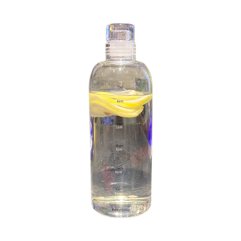 Women's Motivational Water Bottle with Time Markers Stornfield