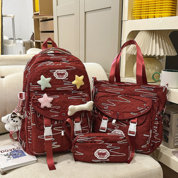 Multi-Compartment School Backpack Stornfield