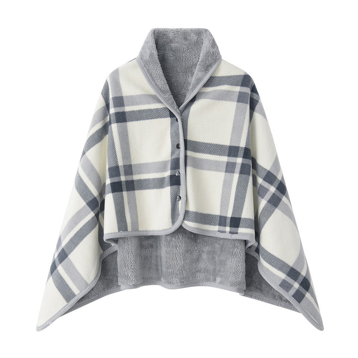 Ladies' wrap blanket made of cozy wool blend Stornfield