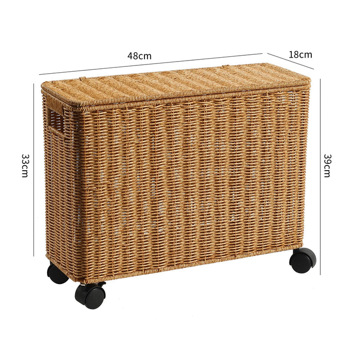 Mobile Woven Laundry Hamper Stornfield