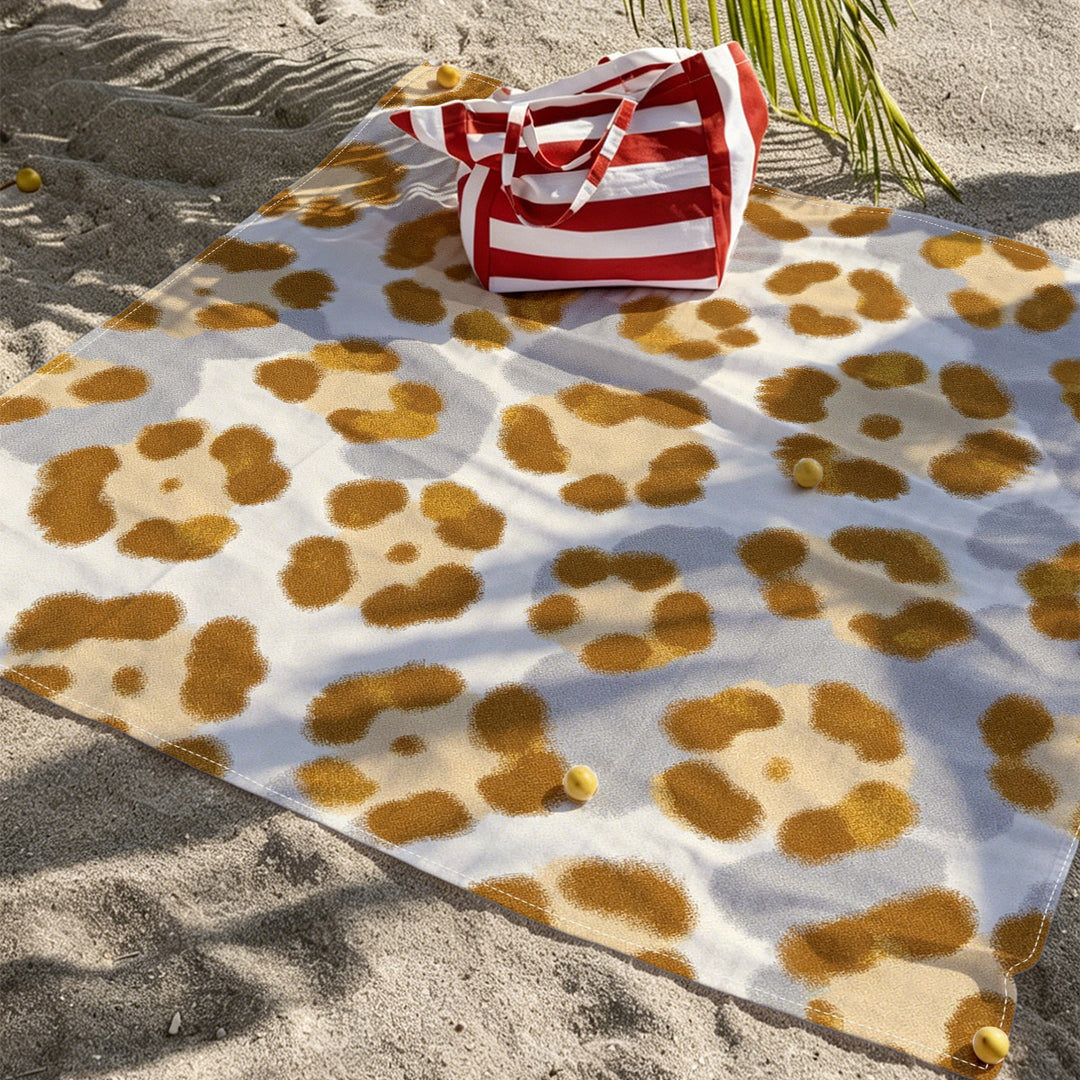 Mandala Design Beach Mat Stornfield