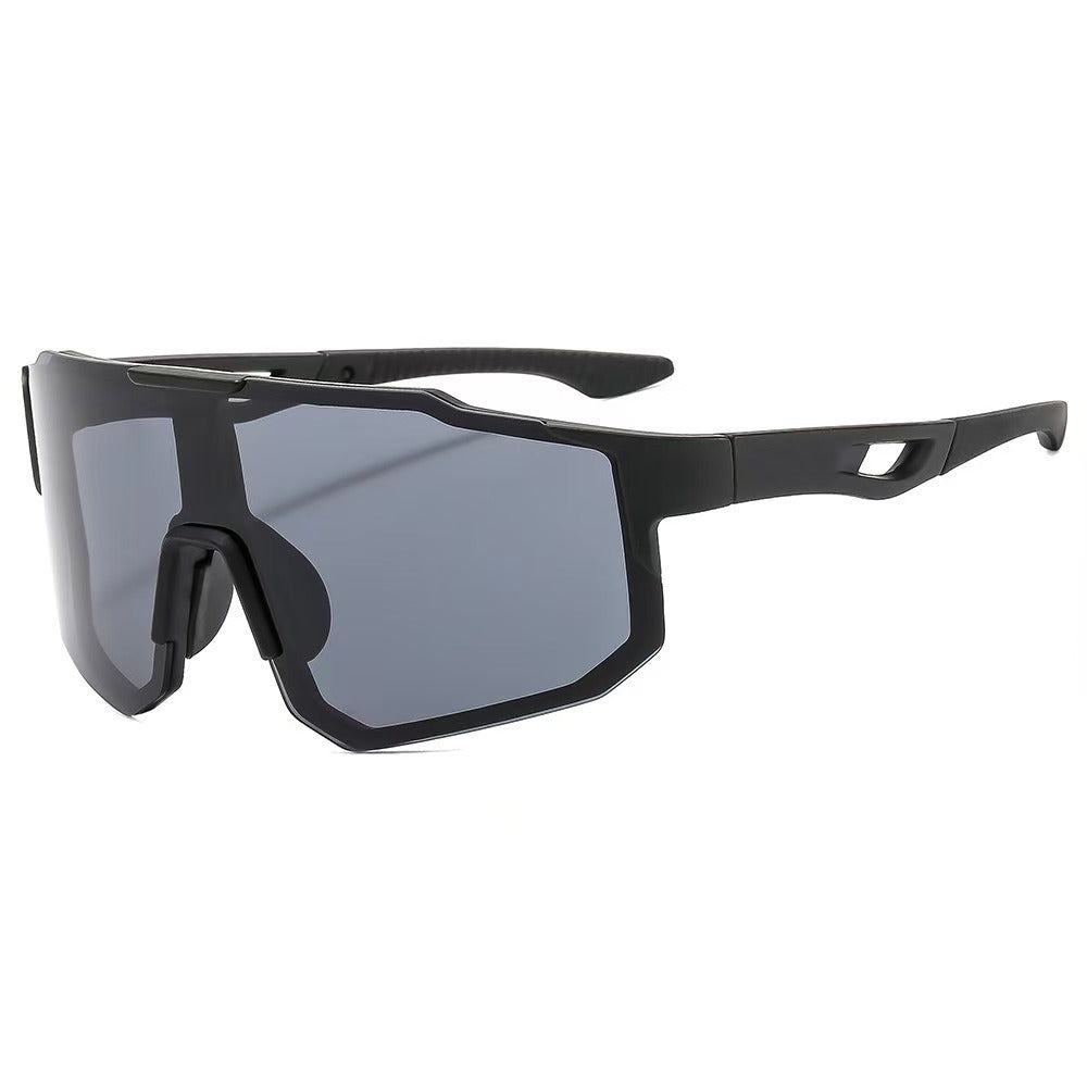 Unisex nan sporty bicycle sunglasses with a one-piece visor, UV protection and non-slip nose pads Stornfield
