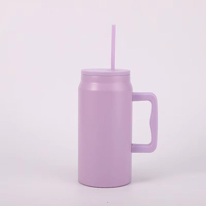 Women's Insulated Drinking Cup with Handle and Straw Stornfield