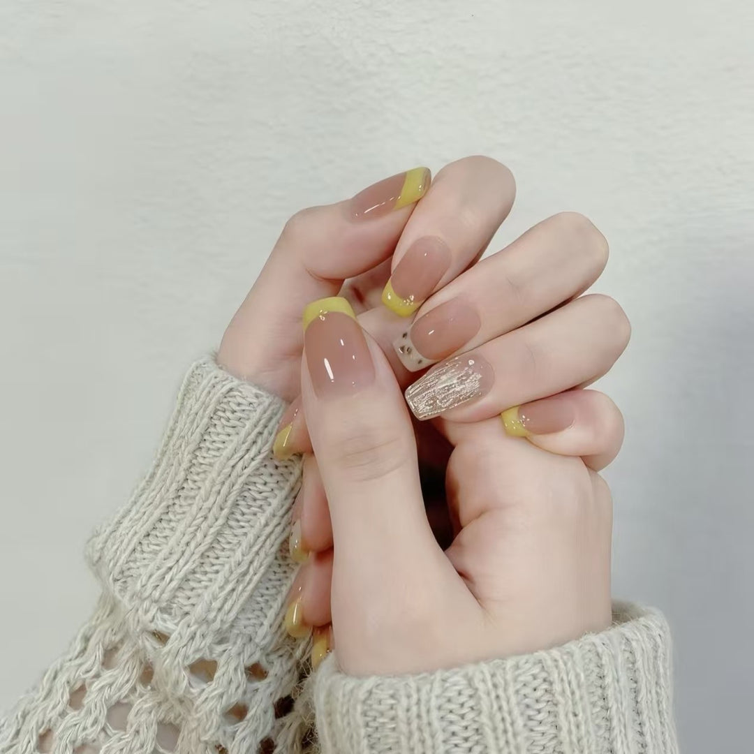 Artistic Press-On Nail Extensions