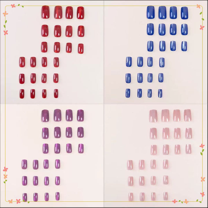 Artificial nail set with various designs Stornfield