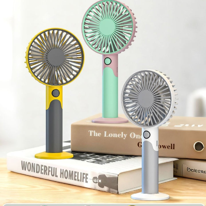 Unisex Portable Mini Fan with ergonomic design and USB charging function Stornfield