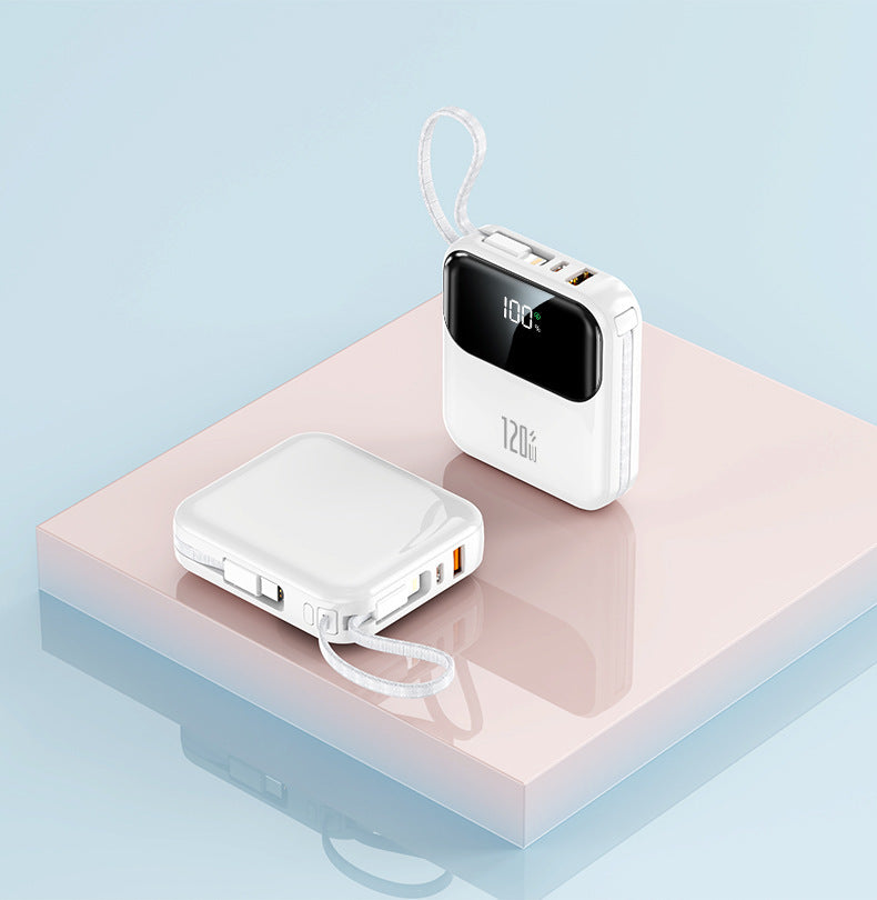 Compact power bank with digital display and high-speed charging function Stornfield