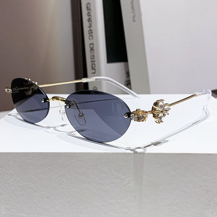 Ladies elegant sunglasses with geometric frame Stornfield