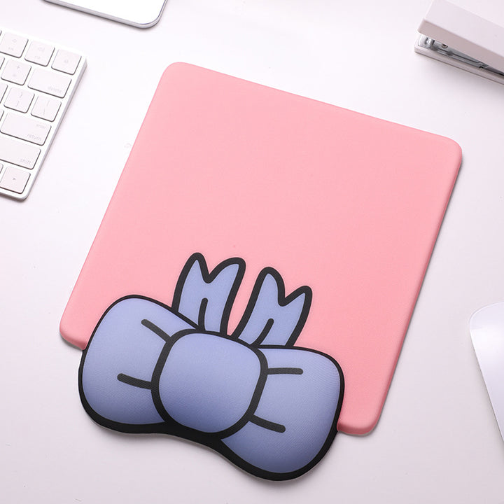 Decorative Bow-Shaped Mouse Pad