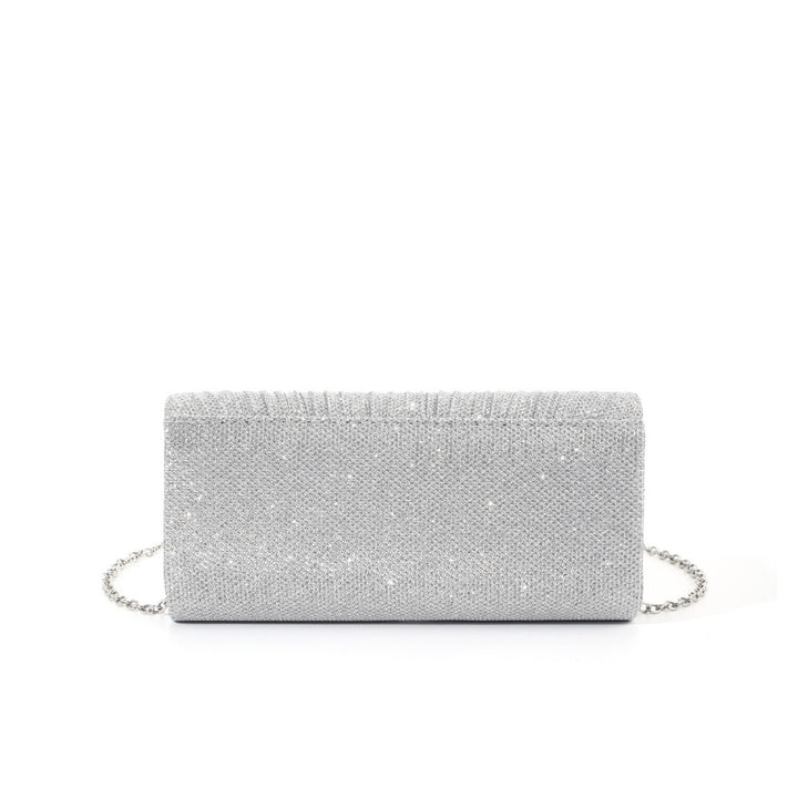 Rhinestone Detail Clutch Bag