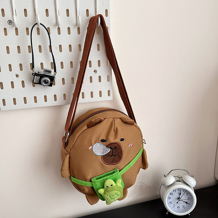 Plush Shoulder Bag in Animal Design Stornfield