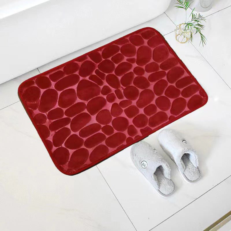 Plush Bathroom Mat