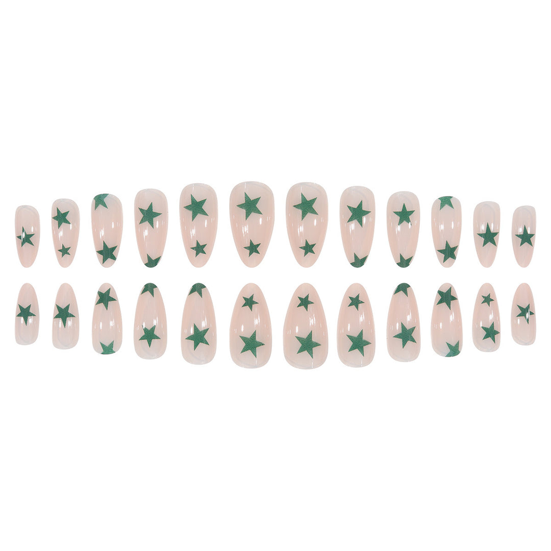 Star-Designed Stiletto Press-On Nails Stornfield