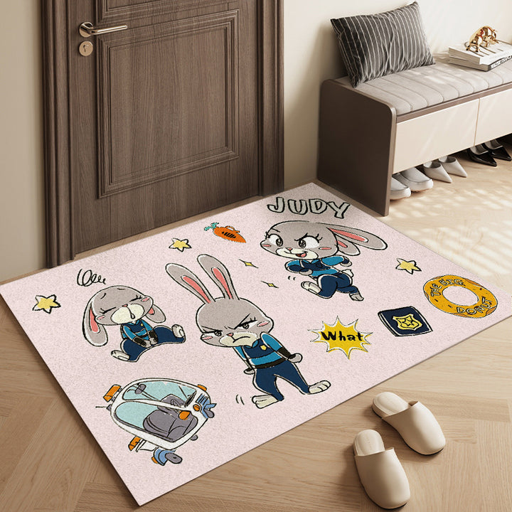 Cartoon-Themed Area Rug