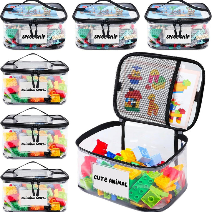 Transparent Storage Organizer for Building Blocks Stornfield