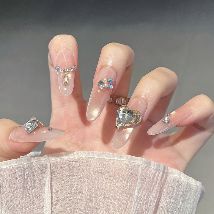 Elegant Decorative Press-On Nail Art Stornfield