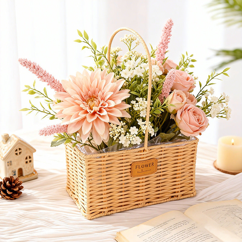 Decorative Wicker Storage Basket Stornfield